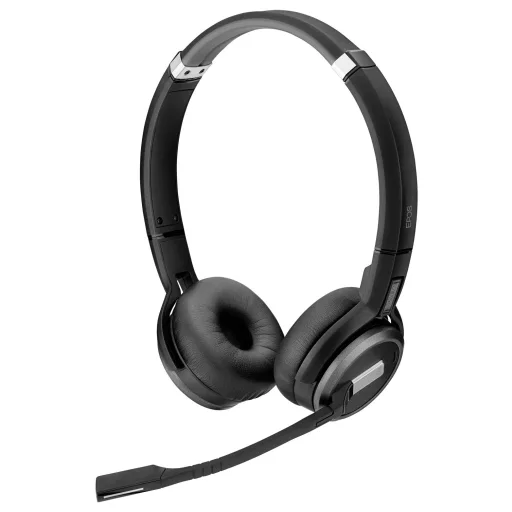 EPOS IMPACT SDW 5066 On Ear headset Vezeték nélküli, DECT Stereo Többszínű Noise Cancelling, mikrofon zajelnyomás Telefon