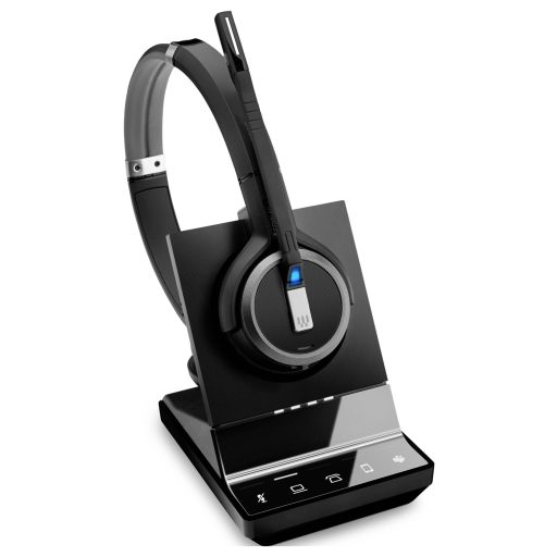 EPOS IMPACT SDW 5066T On Ear headset Vezeték nélküli, DECT Stereo Noise Cancelling, mikrofon zajelnyomás Telefon