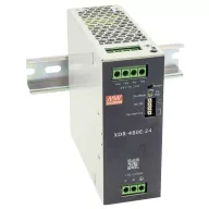   MEAN WELL XDR-480E-12 Kalapsínes tápegység 12 V 30 A 360 W Tartalom, tartalmi egységek rendelésenként 1 db