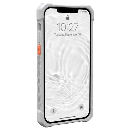 Urban Armor Gear WF0000144130 Töltő tok Apple iPhone 16 Fehér-szürke Beépített akku WF0000144130