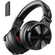   OneOdio Studio Max 1 DJ Over Ear fejhallgató Bluetooth®, Vezetékes, Vezeték nélküli Fekete High-Resolution audio Forgatható fülkagyló, Hangerő szabályozás,