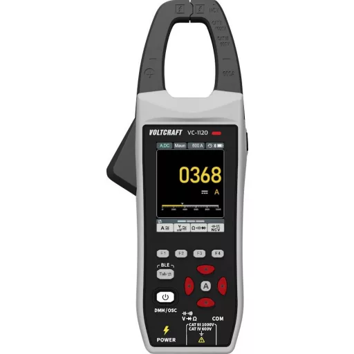 VOLTCRAFT VC-1120 Lakatfogó digitális CAT III 1000 V Kijelző (digitek): 20000