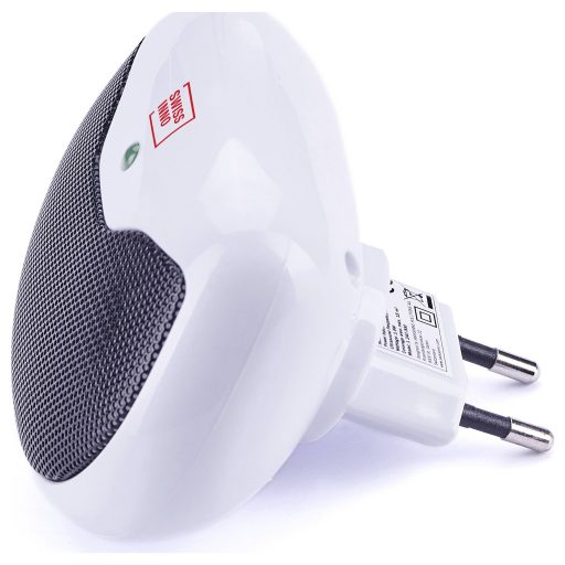 Swissinno Mini Ultraschall Indoor Rágcsálóriasztó Funkcióelv Elriasztás Hatótáv 15 m² 1 db