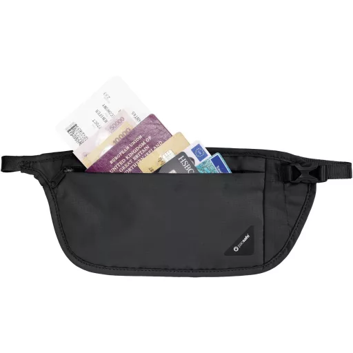 Pacsafe Övtáska Coversafe V100 Hüftbeutel (H x Sz) 27.5 cm x 13 cm Fekete 10142100