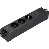   Sygonix SY-6872236 3 részes Dugalj modul kapcsoló nélkül Fekete