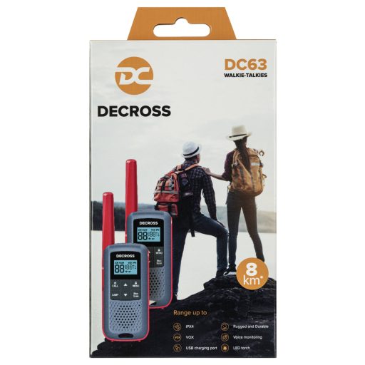 DECROSS DC63 Rot 2er-Set DC6313104302000 PMR készülék