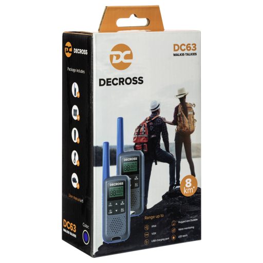DECROSS DC63 Blau 2er-Set DC6314104302000 PMR készülék