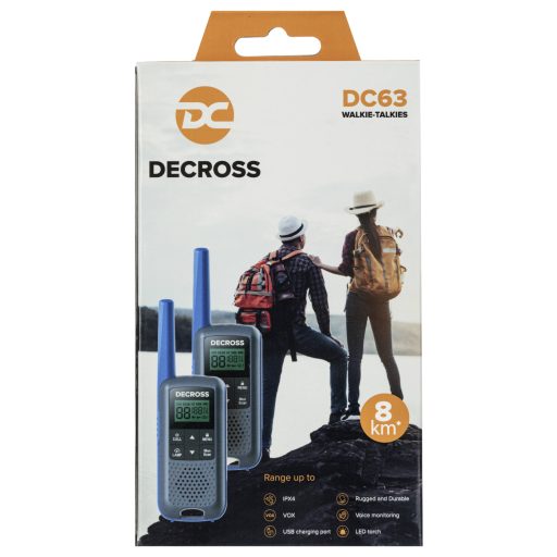 DECROSS DC63 Blau 2er-Set DC6314104302000 PMR készülék