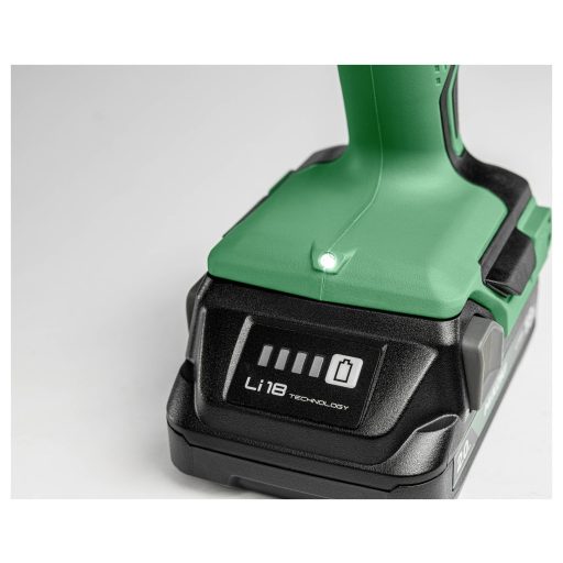 HiKOKI DS18DDQWRZ Akkus fúrócsavarozó 18 V 2.0 Ah Lítiumion 2. akkuval, Töltővel, Hordtáskával