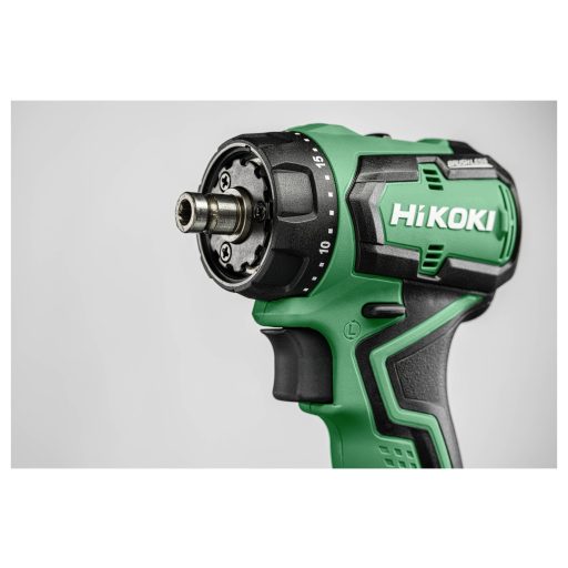 HiKOKI DS18DDQWRZ Akkus fúrócsavarozó 18 V 2.0 Ah Lítiumion 2. akkuval, Töltővel, Hordtáskával