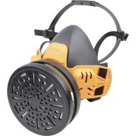   Wolfcraft 4950000 Légzésvédő félmaszk A1 EN 140, EN 14387