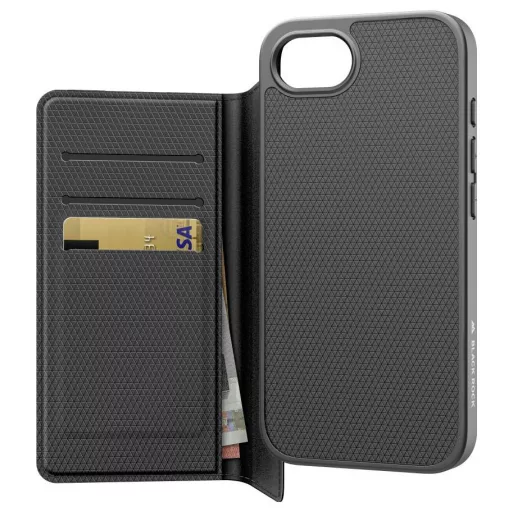 Black Rock Booklet 2-1 Wallet für Apple iPhone 16e, Schwarz Booklet Apple iPhone 16e, iPhone 17e Fekete 00229689