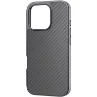  Black Rock Cover Robust Carbon für Apple iPhone 16 Pro, Schwarz Cover Apple iPhone 16 Pro Fekete 1610RRC02