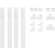   Hama 00221017 Kábelcsatorna (Sz x Mé) 24 mm x 14 mm 4 db Fehér