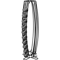   Xavax Kaffee-Kapselständer für Nespresso, Halter für 40 Kapseln, Schwarz-matt 00111265 Kávékapszula tartó Nespresso géphez