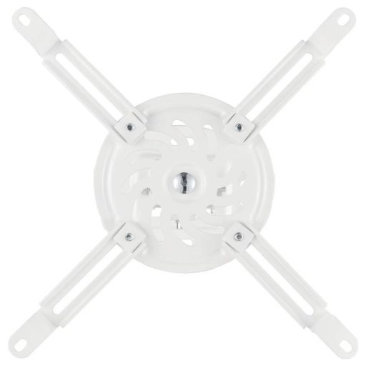 Hama Beamerhalterung, schwenkbar, drehbar, neigbar, für Decke, bis 13,5 kg Kivetítő mennyezeti tartó Fehér