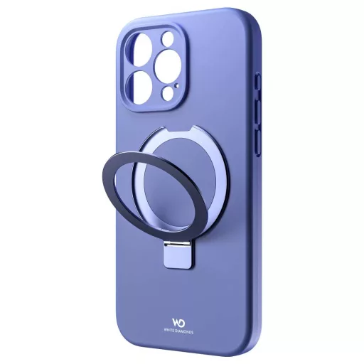 White Diamonds Cover Mag Urban Stand Case für Apple iPhone 16 Pro Max, Blau Hátlap Apple iPhone 16 Pro Max Kék 00228232