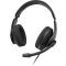 Hama On Ear headset Fekete