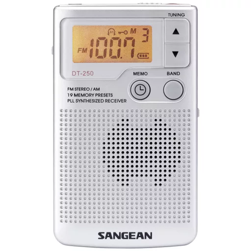 Sangean DT-250 digitális, szintézeres zsebrádió