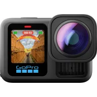   GoPro HERO13 Black Ultra Wide Edition Akciókamera 4K, 5.3K, 2.7K, Érintőkijelző, Ultra HD, Vízálló , GPS, Porvédett, Bluetooth, WLAN, Timelapse, Full HD