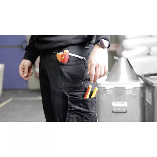 Wiha 46674 Kábelvágó Alkalmas (csupaszoló technika) Alumínium- és rézkábel, egy- és többerű 34 mm 300 mm²