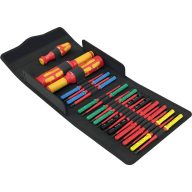   Wera Kraftform Kompakt VDE Safe-Torque Speed Schaltschrank-Set 1 Cserélhető penge készlet VDE Kereszthornyú Phillips, Kereszthornyú Pozidriv, TORX,