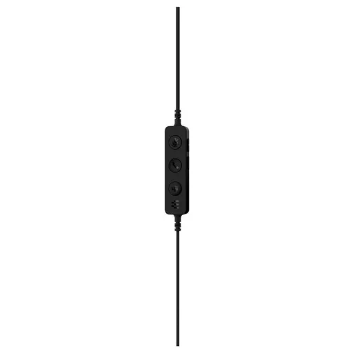 EPOS IMPACT 100 MS On Ear headset Vezetékes Mono Fekete Noise Cancelling Headset, Mikrofon némítás, Hangerő szabályozás, Microsoft Teams gomb Számítógép