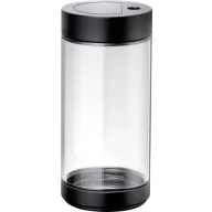   Siemens Glasmilchbehälter für Kaffeevollautomaten EQ500, EQ700 classic und EQ6 plus TZ80008 Tejeskanna Fekete, Átlátszó