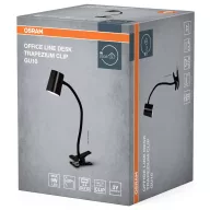   OSRAM HOMELIGHTING Office Line Desk Trapezium Clip GU10 Black 4099854464416 Csíptetős lámpa Fekete