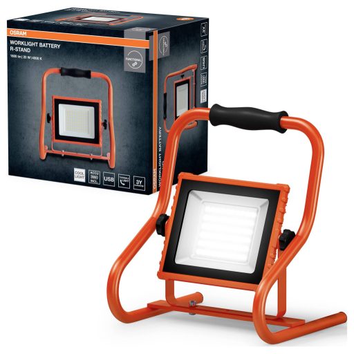OSRAM HOMELIGHTING LED Worklight Battery R-Stand 20W 4000K LED-es akkus fényszóró 4099854430312