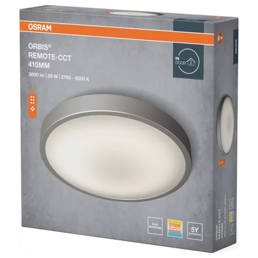 OSRAM HOMELIGHTING Orbis Remote-CCT 410mm 25W 4099854446931 LED-es kültéri fali lámpa 25.00 W Fehér