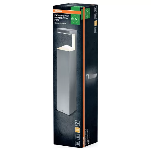 OSRAM HOMELIGHTING ENDURA Style Pyramid 50cm Post 9W 4099854461743 LED-es kültéri fali lámpa