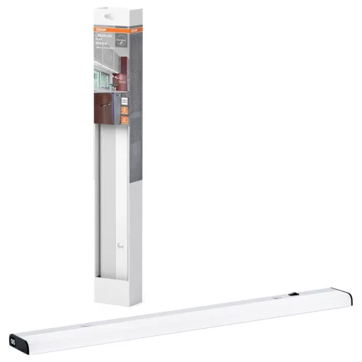 OSRAM HOMELIGHTING Linear LED Flat Sensor 12W 4000K LED-es polc alá szerelhető lámpa mozgásjelzővel