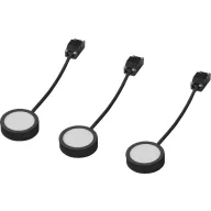   LEDVANCE Undercabinet Spot Puck 65mm 3 x 3W 830 Black LED-es polc alá szerelhető lámpa 3.00 W Melegfehér Fekete