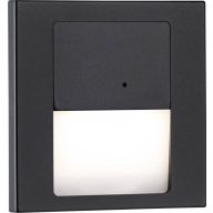   Paulmann 80004 Tsaro eckig 80x36mm 1W 80lm 230V 2700K Fali beépíthető lámpa LED 1 W Fekete (matt)