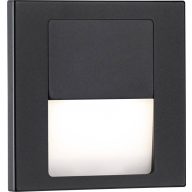   Paulmann 80001 Tsaro eckig 80x36mm Fali beépíthető lámpa LED 1 W Fekete (matt)