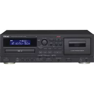   TEAC AD-850-SE CD/Cassette/USB Black EU/UK CD lejátszó Fekete USB, CD lejátszó