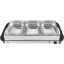 Silva Homeline SH 4.1 425009 Büfé melegentartó Nemesacél, Fekete