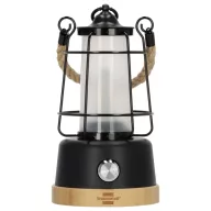   Brennenstuhl 1171800010 Kemping lámpás, Kemping lámpa 350 lm Akkuról üzemeltetett 570 g Fekete, Fa
