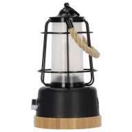   Brennenstuhl 1171800010 Kemping lámpás, Kemping lámpa 350 lm Akkuról üzemeltetett 570 g Fekete, Fa
