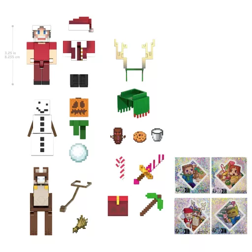 Mattel Minecraft Játékok Adventi naptár Korosztály 6 éves kortól