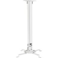   Reflecta Prometheus Kivetítő mennyezeti tartó Mennyezeti tartó, Forgatható, Dönthető Padló/mennyezet távolsága (max.): 900 mm Fehér