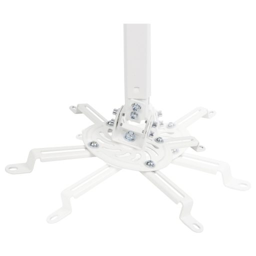 Reflecta Prometheus Kivetítő mennyezeti tartó Mennyezeti tartó, Forgatható, Dönthető Padló/mennyezet távolsága (max.): 900 mm Fehér