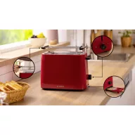 Bosch Kompakt Toaster MyMoment, rot Kenyérpirító Piros