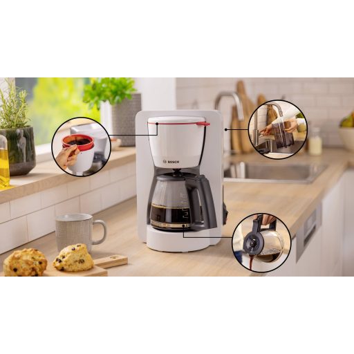 Bosch MyMoment Kávéfőző Fehér