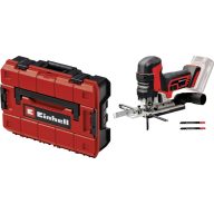   Einhell Akkus beszúrú fűrész 4321265+4540011 E-Case-zel, töltő nélkül, akku nélkül Vele szállított akkuk száma 0