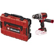   Einhell 4514205+4540011 Akkus ütvefúró-csavarozó 18 V akku nélkül, töltő nélkül, kefe nélkül, Hordtáskával