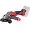 Einhell 4431140+4540011 Akkus sarokcsiszoló 125 mm akku nélkül, töltő nélkül, E-Case-zel 18 V
