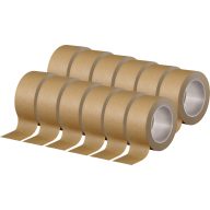   TOOLCRAFT 2xTO-10194390 Csomagolószalag Barna (H x Sz) 50 m x 50 mm 12 db