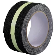   TOOLCRAFT 12xTO-10187130 Csúszásmentesítő szalag Fekete, Zöld (H x Sz) 10 m x 55 mm 12 db